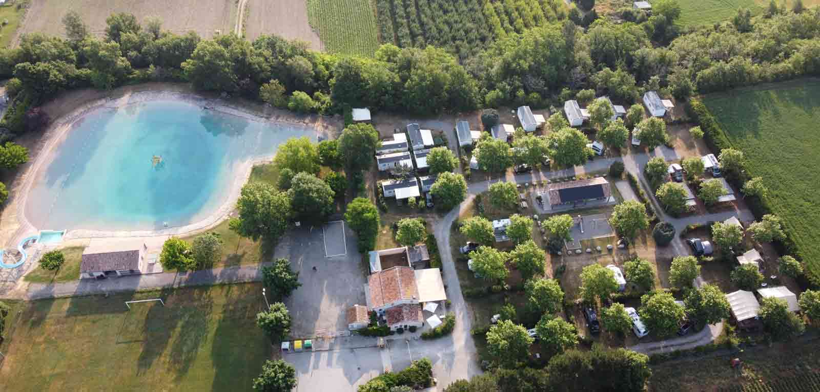 tente emplacemen camping sisteron